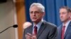 El fiscal general Merrick Garland habla durante una conferencia de prensa en la sede del Departamento de Justicia en Washington, el 27 de junio de 2024. 