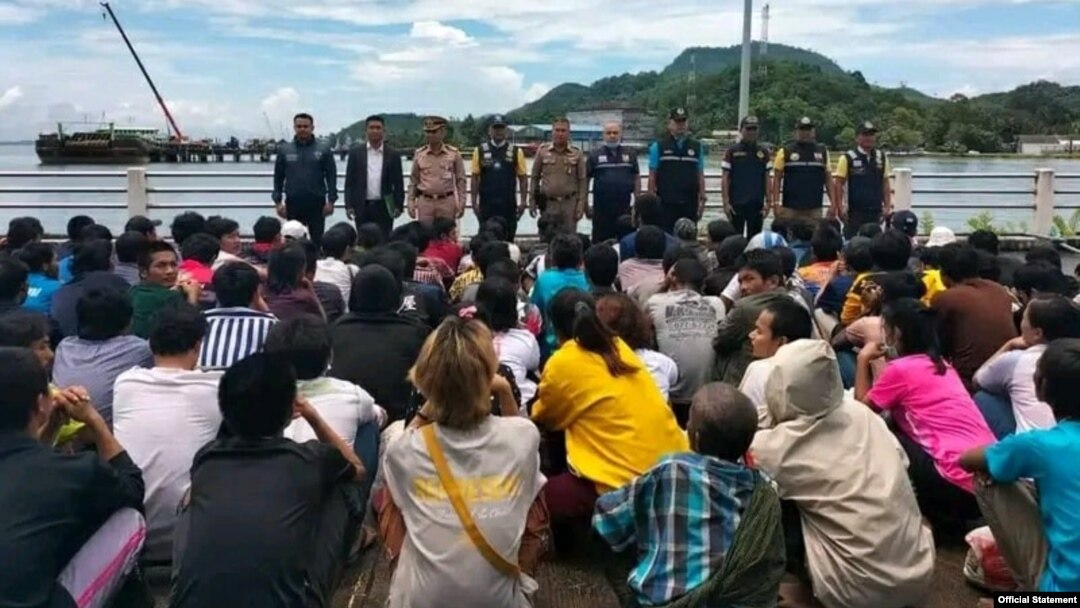 ထိုင်းနိုင်ငံထဲမှာ လွတ်ရက်စေ့တဲ့ မြန်မာအကျဉ်းသားတွေကို ကော့သောင်းမြို့ကို ဩဂုတ်လ ၇ရက်နေ့က နေရပ်ပြန်ပို့
