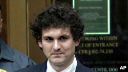 FILE - FTX founder Sam Bankman-Fried leaves Manhattan federal court in New York, June 15, 2023. Jury selection began Oct. 3 in a case in which the 31-year-old crypto mogul faces the possibility of a long prison term if convicted.