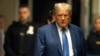 FILE - Former U.S. President Donald Trump arrives for his hush money trial at Manhattan Criminal Court in New York City, on May 20, 2024. 