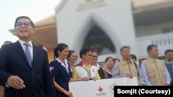 မြန်မာအတွက် လူသားချင်းစာနာမှုအကူအညီတွေ မြဝတီ-မဲဆောက်နယ်စပ်ဂိတ်ကနေ ထိုင်းစတင်ပို့ဆောင် (မတ် ၂၅၊ ၂၀၂၄)