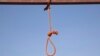 FILE - A noose is seen at a jail in Kabul, Afghanistan, Oct. 8, 2014, ahead of an execution.