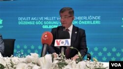 Serokê Giştî yê Partîya Dahatû Ahmet Davutoglu