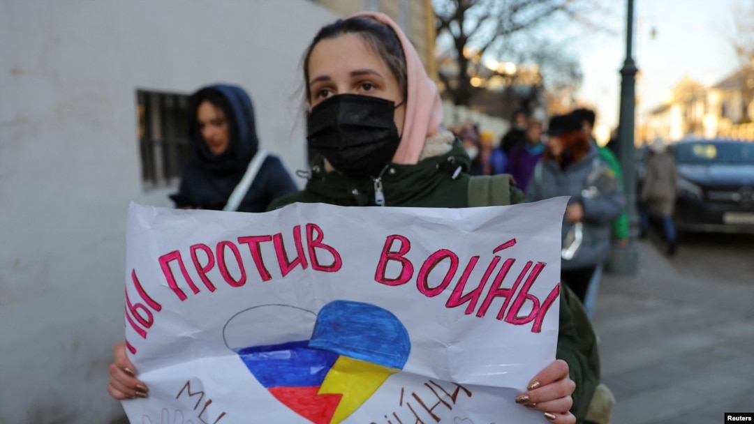 Urushga qarshi namoyishlar tinmayapti, Moskva 