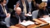 Ambasadori i Rusisë në OKB, Vasily Nebenzya, vendos veton e vetme për të ndalur një rezolutë të Këshillit të Sigurimit, dy ditë pas fillimit të sulmit në Ukrainë