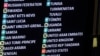 Результаты голосования на Генеральной Ассамблее ООН по проекту резолюции с осуждением российской агрессии в Украине. На экране видно, что США, как и Россия проголосовали против данного документа. 24 февраля 2025 года. Reuters.