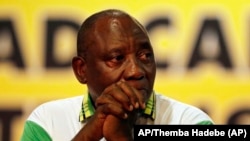 Umongameli Cyril Ramaphosa