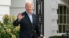 FILE - President Joe Biden waves as he walks to board Marine One on the South Lawn of the White House in Washington, Aug. 7, 2022. 