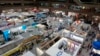 FILE - A general view shows booths at the 2014 Computex exhibition in Taipei World Trade Center, June 4, 2014.