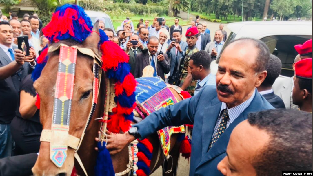 ምብጻሕ ፕረ. ኢሰያስ ኣብ ኢትዮጵያ