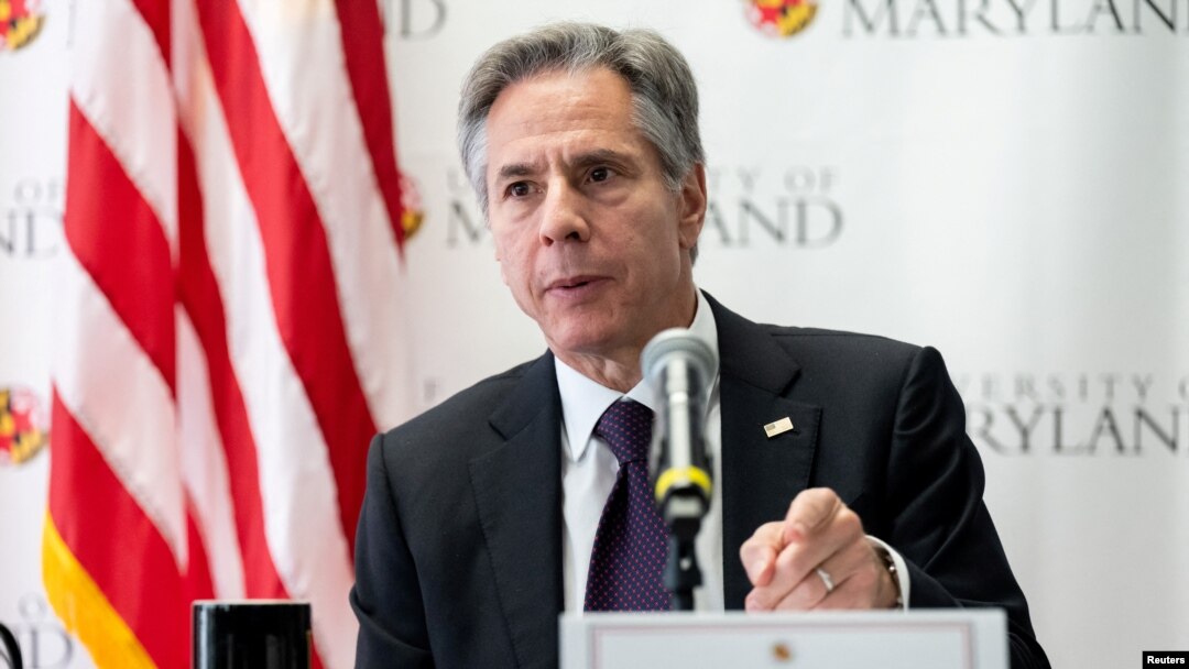 Ngoại trưởng Mỹ Antony Blinken.
