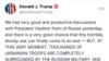 Objava američkog predsednika Donalda Trampa na drupštvenoj mreži "Istina" (Foto: Truth@realdonaldtrump)