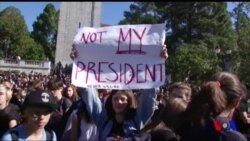 Amerika bo'ylab Trampga qarshi namoyishlar