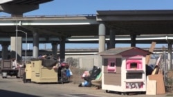 Oakland Artist Creates Small Homes for Homeless