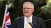 FILE - Australian Prime Minister Scott Morrison delivers a speech in Parramatta, Australia, Nov. 22, 2018.