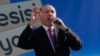 Turkey's President Tayyip Erdogan gives a speech in Ankara, Nov. 18, 2014.