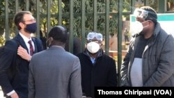 Zimbabwe Journalist Hopewell Chin'ono and Transform Zimbabwe Leader Jacob Ngarivhume have been locked up for allegedly inciting people to rise up against the government.