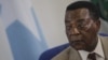 Augustine Mahiga, Special Representative of the United Nations Secretary General for Somalia and head of the U.N. Political Office in Somalia (UNPOS), looks on during a news conference in Mogadishu August 19, 2012, in this photograph released by the Afric