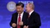 中国国家主席习近平和俄罗斯总统普京在圣彼得堡出席国际经济论坛会议期间。（2019年6月7日）