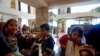 Syrian children at the Mediterranean Palace Hotel enjoying their respite from the hunger, cold and misery of the refugee trail, Thessaloniki, Thessaloniki, northern Greece, March 6, 2016. (Photo: J.Dettmer/VOA). 