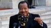 FILE - Cameroon's President Paul Biya addresses reporters following his meeting with French President Francois Hollande at the Elyse Palace in Paris, Jan 30, 2013. 