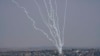 Rocket phóng đi từ Dải Gaza hôm 6/8.