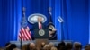 Donald Trump speaks at the Justice Department in Washington, DC, on March 14 [The White House]