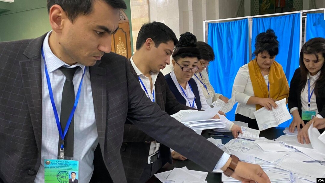 Ovozlarni sanash jarayoni, Toshkent, O'zbekiston, 2019-yil, 22-dekabr