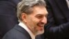 Mikheil Kavelashvili reacts after he was elected the country's new president in the parliament in Tbilisi, Georgia, on Dec. 14, 2024.
