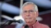 Senate Majority Leader Mitch McConnell, R-Ky., addresses the audience gathered at the Fancy Farm Picnic in Fancy Farm, Ky., Aug. 3, 2019. 