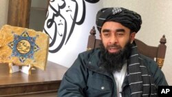 د طالبانو د حکومت ویاند، ذبیح الله مجاهد