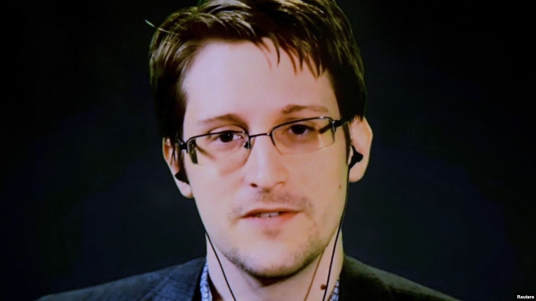 Cựu nhân viên tình báo hợp đồng người Mỹ Edward Snowden.