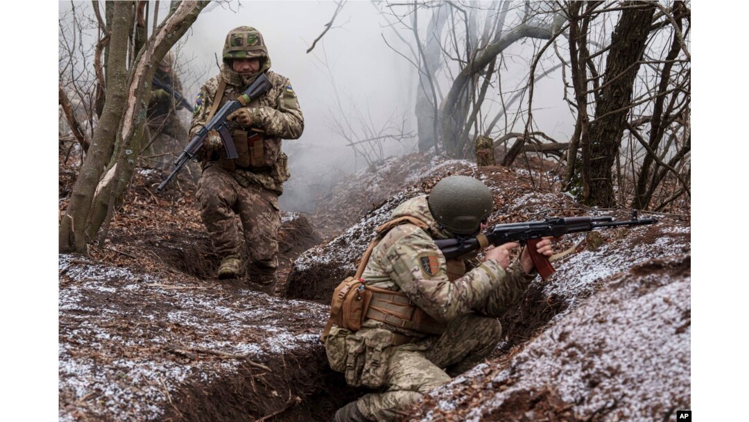 Ukraina askarlari, Donetsk, 21-yanvar, 2025