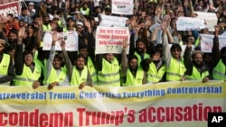 Kungiyoyin addinin Musulunci na Pakistan sun yi zanga zanga akan zargin da shugaban Amurka ya yiwa kasarsu