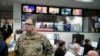 Major General Michael T. McGuire, the Director of the State of Arizona Department of Emergency and Military Affairs (DEMA) is looking as members of DEMA work responding to the coronavirus pandemic, Phoenix, March 18, 2020.