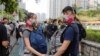 参加香港抗议活动的民众。(2019年8月5日)