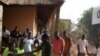 People register to vote in Bissau, Guinea-Bissau, March 18, 2012. 