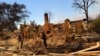 Rumah warga Indonesia, Endah Redjeki, hangus akibat kebakaran hutan di Los Angeles (dok: Endah Redjeki)