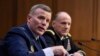 FILE - Gen. Tod D. Wolters, commander of U.S. European Command and NATO Supreme Allied Commander Europe, left, testifies before the Senate Armed Services Committee hearing on Capitol Hill in Washington, Feb. 25, 2020. 