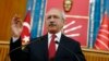 FILE - Turkey's main opposition Republican People's Party (CHP) Leader Kemal Kilicdaroglu addresses his party MPs during a meeting at the Turkish parliament in Ankara.
