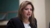 Archivo - La ministra de Relaciones Exteriores de Guatemala, Sandra Jovel, se reunió con su homólogo de Colombia, Carlos Holmes Trujillo, en Ciudad de Guatemala el martes, 7 de mayo de 2019.