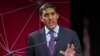 FILE - U.S. Agency for International Development (USAID) Administrator Rajiv Shah speaks during the conference in New York, April 3, 2014. 