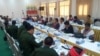 မြန်မာငြိမ်းချမ်းရေးစင်တာနဲ့ NCCT တို့ အကြို ညှိနှိုင်းတွေ့ဆုံဆွေးနွေးနေစဉ် (ဓာတ်ပုံ - ဦးလှမောင်ရွှေ)