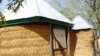 This picture, taken on April 5, 2014, in Tchere shows the hut where Canadian nun Gilberte Bussier was seized in northern Cameroon.