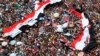 Supporters of Muslim Brotherhood's presidential candidate Mohamed Morsi in Tahrir Square, Friday, June 22, 2012.